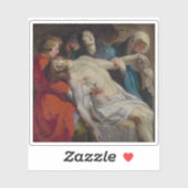 Peter Paul Rubens - De graflegging Sticker (Vel)