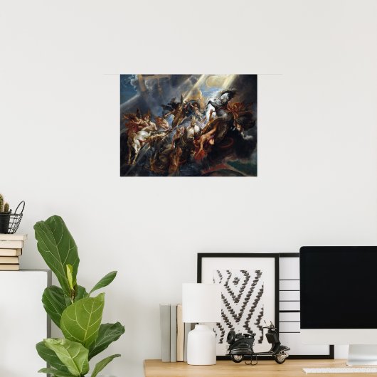 Peter Paul Rubens De Herfst van Phaeton Poster (Thuiskantoor)