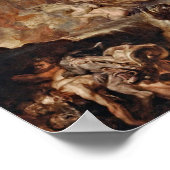 Peter Paul Rubens - Herfst van de Damned (1620) Po Poster (Hoek)