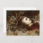 Peter Paul Rubens - Hoofd van Medusa - Baroque P Briefkaart (Voorkant / Achterkant)