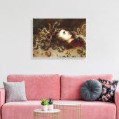 Peter Paul Rubens - Hoofd van Medusa - Baroque P Canvas Afdruk (Insitu (Woonkamer))