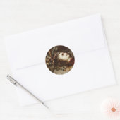 Peter Paul Rubens - Hoofd van Medusa - Baroque P Ronde Sticker (Envelop)