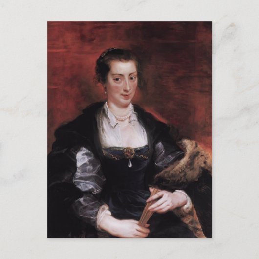 Peter Paul Rubens-Isabella Brandt, eerste vrouw Briefkaart (Voorkant)