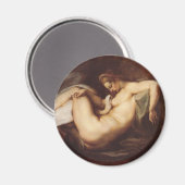 Peter Paul Rubens - Leda en de zwaan Magneet (Voorkant / Achterkant)