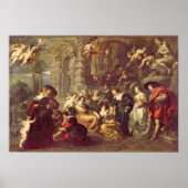 Peter Paul Rubens - Love Garden Poster (Voorkant)