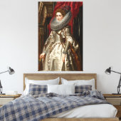 Peter Paul Rubens Marchesa Brigida Spinola Doria Canvas Afdruk (Insitu (Slaapkamer))