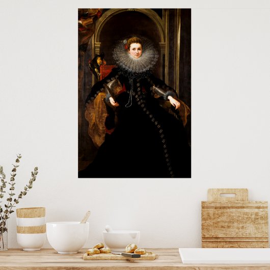 Peter Paul Rubens: Marchesa Veronica Poster (Keuken)