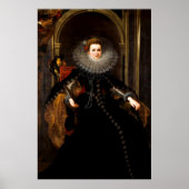 Peter Paul Rubens: Marchesa Veronica Poster (Voorkant)