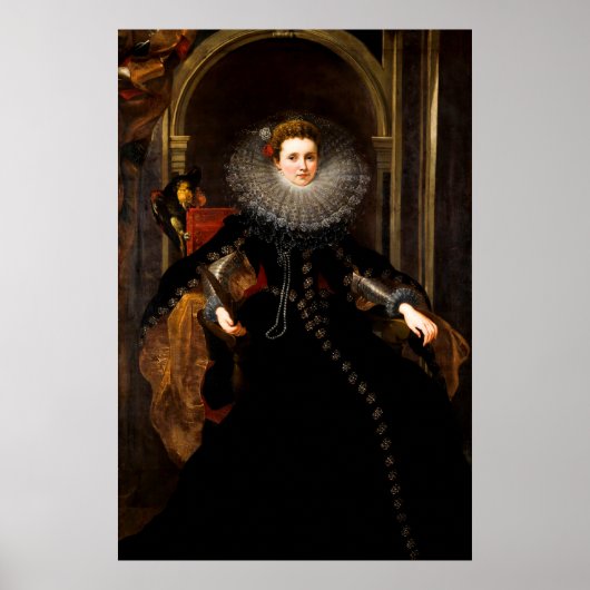 Peter Paul Rubens: Marchesa Veronica Poster (Voorkant)
