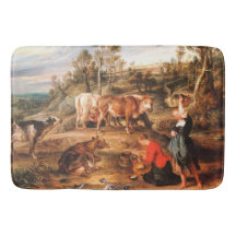 Peter Paul Rubens Milkmaids met vee in een land