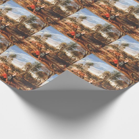 Peter Paul Rubens Milkmaids met vee in een land Cadeaupapier (Hoek)