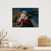 Peter Paul Rubens | Oorsprong van de melkweg Poster (Keuken)