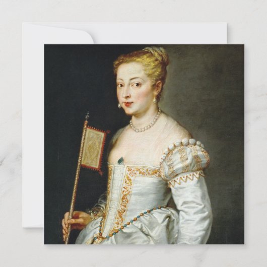Peter Paul Rubens Portret van een dame (Voorkant)