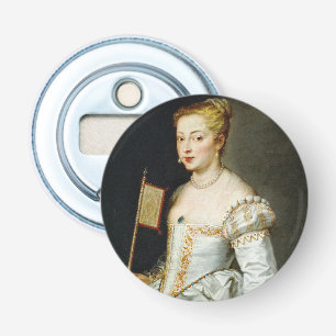 Peter Paul Rubens Portret van een Dame Button Flesopener