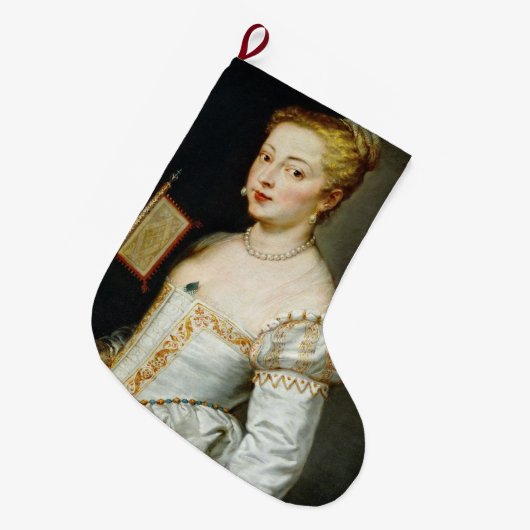 Peter Paul Rubens Portret van een dame Grote Kerstsok (Voorkant (Hangend))