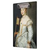 Peter Paul Rubens Portret van een dame Klembord (Links)