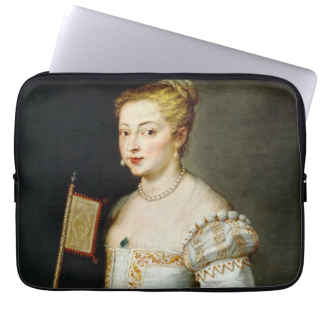 Peter Paul Rubens Portret van een dame Laptop Sleeve (Voorkant)