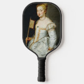 Peter Paul Rubens Portret van een dame Pickleball Paddle (Achterkant)