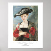 Peter Paul Rubens Portret van Susanna Lunden Paint Poster (Voorkant)