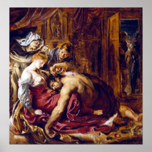 Peter Paul Rubens Samson en Delilah Poster