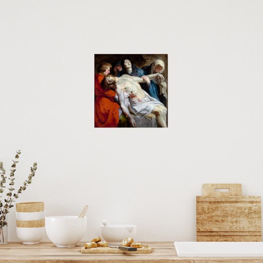 Peter Paul Rubens The Entombment Poster (Keuken)
