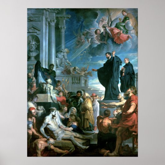 Peter Paul Rubens The Miracles of St. Francis Poster (Voorkant)