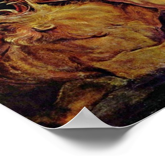 Peter Paul Rubens - Tijger en leeuwenjacht Poster (Hoek)