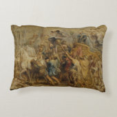 Peter Paul Rubens - Triumph van Henry IV Decoratief Kussen (Achterkant)