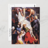 Peter Paul Rubens uit het kruis Briefkaart (Voorkant / Achterkant)