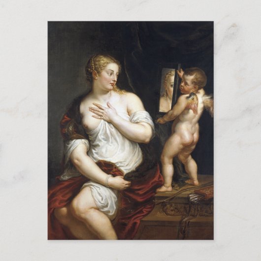 Peter Paul Rubens Venus en Cupid Briefkaart (Voorkant)
