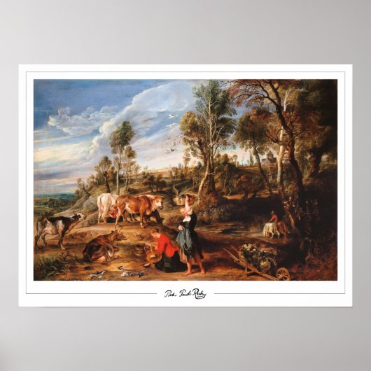 Peter Paul Rubens Zedign Art Poster #2 (Voorkant)