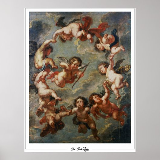 Peter Paul Rubens Zedign Art Poster #28 (Voorkant)