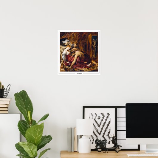 Peter Paul Rubens Zedign Art Poster #37 (Thuiskantoor)