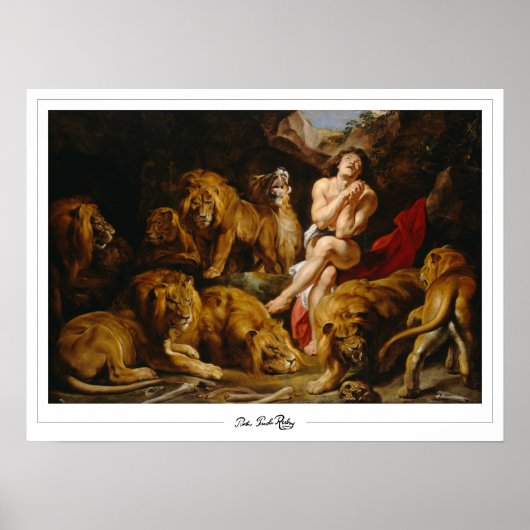 Peter Paul Rubens Zedign Art Poster #69 (Voorkant)