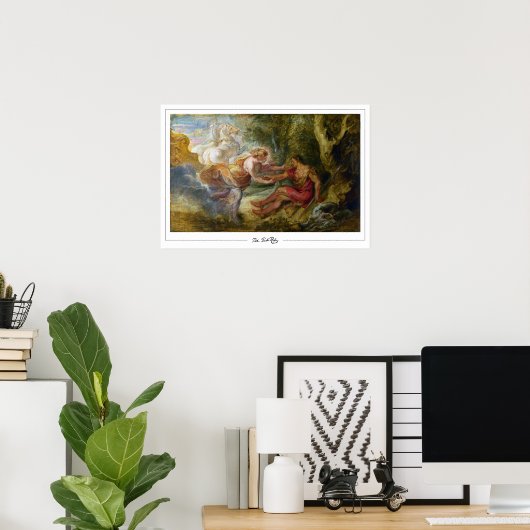 Peter Paul Rubens Zedign Art Poster #71 (Thuiskantoor)