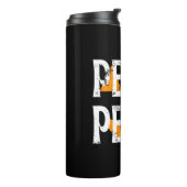 Peter Peter Fall Season Pumpkin Thermosbeker (Gedraaid links)