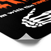 Peter Peter is bij de pompoen. Poster (Hoek)