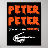 Peter Peter is bij de pompoen. Poster (Voorkant)