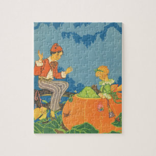 Peter Peter Pompoenetende, Klassieke Kinderrijmpje Legpuzzel