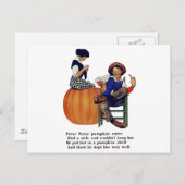 PETER PETER PUMPKIN EATER BRIEFKAART (Voorkant / Achterkant)