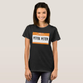 Peter Peter Pumpkin Eater Halloween couples costu T-shirt (Voorkant volledig)