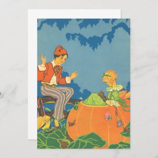 Peter Peter Pumpkin Eater,  Nursery Rhyme (Voorkant / Achterkant)