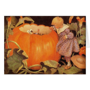 Peter, Peter, Pumpkin-Eater Nursery Rhyme - Kaart