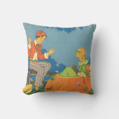 Peter Peter Pumpkin Eater, Nursery Rhyme Kussen (Voorkant)