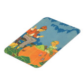 Peter Peter Pumpkin Eater,  Nursery Rhyme Magneet (Linkerzijde)