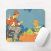 Peter Peter Pumpkin Eater,  Nursery Rhyme Muismat (Met muis)