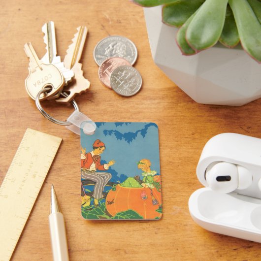 Peter Peter Pumpkin Eater,  Nursery Rhyme Sleutelhanger (Bureau)