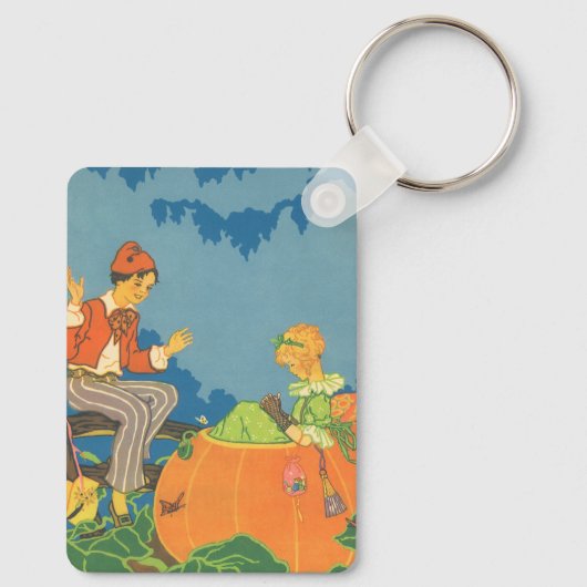 Peter Peter Pumpkin Eater, Nursery Rhyme Sleutelhanger (Achterkant)