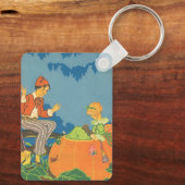 Peter Peter Pumpkin Eater, Nursery Rhyme Sleutelhanger (Achterkant)