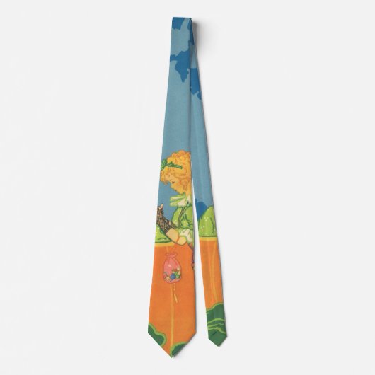 Peter Peter Pumpkin Eater, Nursery Rhyme Stropdas (Voorkant)